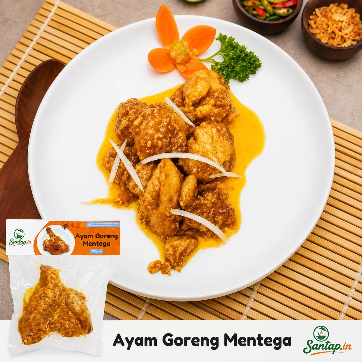 Menu ayam Santap.in